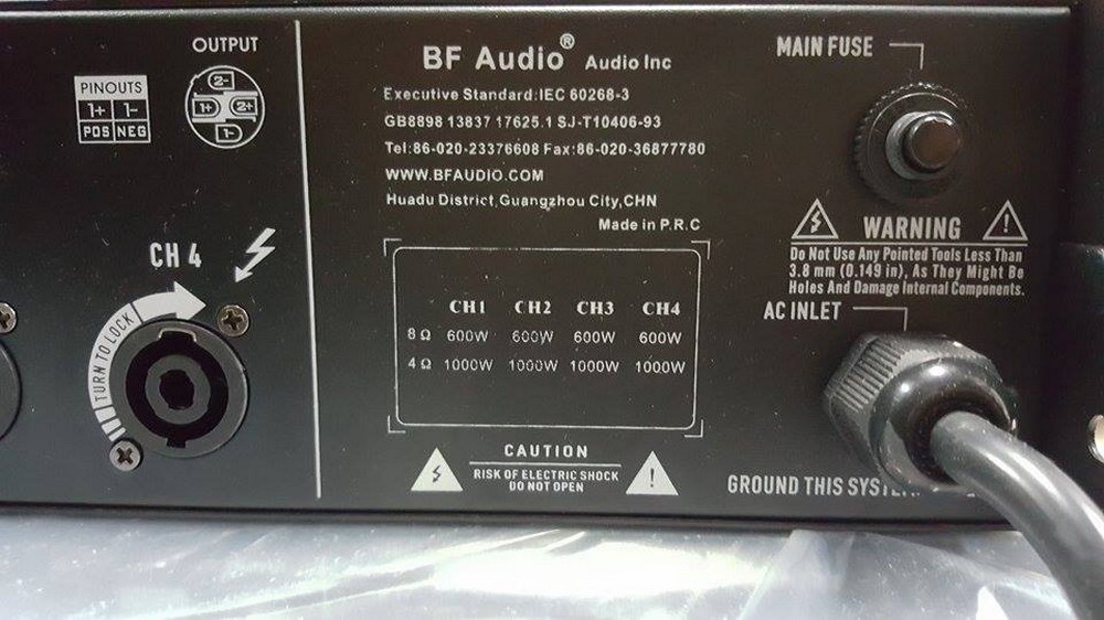 BFAUDIO BF-4600-03